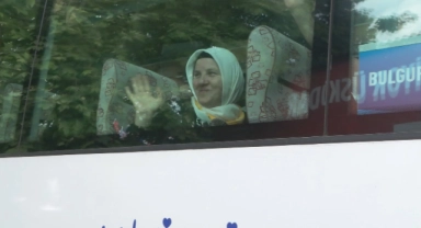İlk hac kafilesi Harem'den uğurlandı