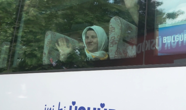 İlk hac kafilesi Harem'den uğurlandı