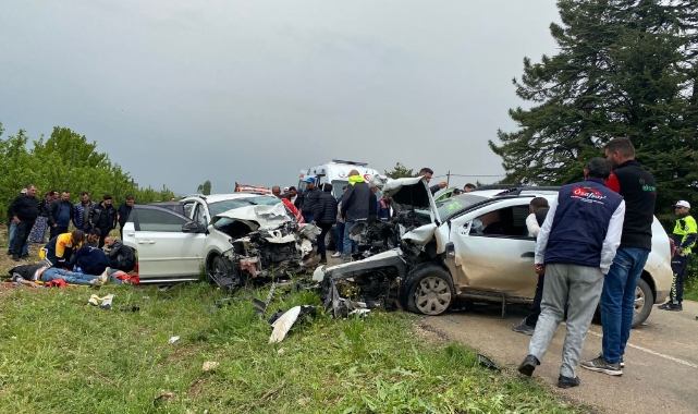 Isparta'da can alan kaza! 1 ölü 4 yaralı