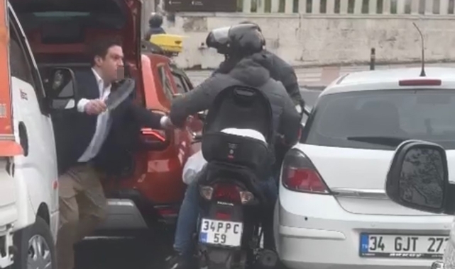 İstanbul'da satırlı saldırı!