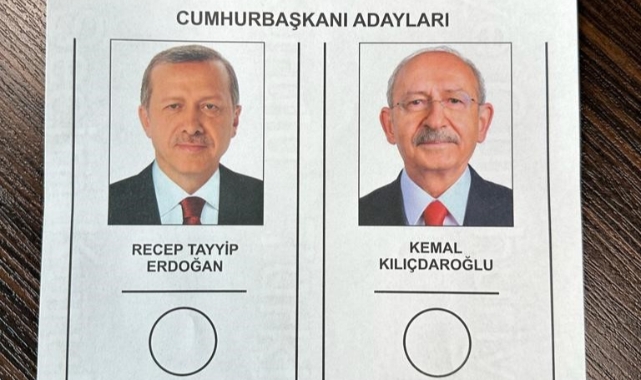 İşte ikinci turda kullanılacak oy pusulası