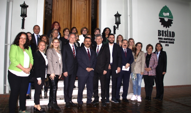 İYİ Parti'den BUSİAD'a ziyaret