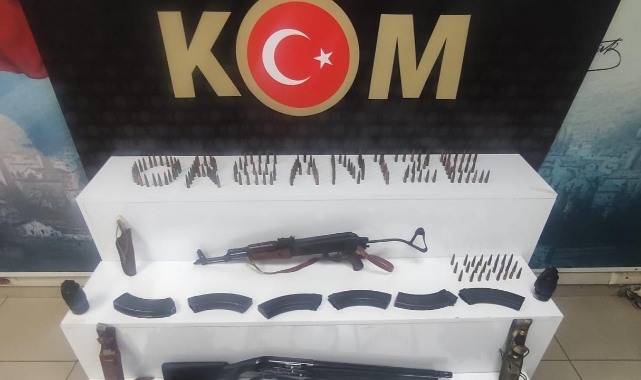 Kargoyla silah kaçakçılığı yapan şahıs yakalandı