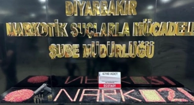 Kedi kumuna gizlenmiş uyuşturucu haplar ele geçirildi