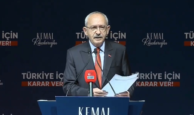 Kemal Kılıçdaroğlu açıklama yapıyor