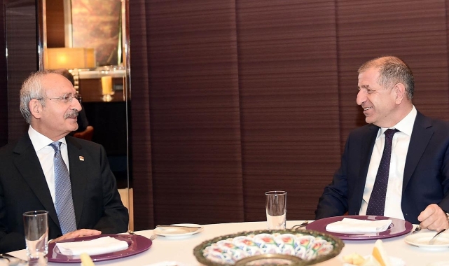Kemal Kılıçdaroğlu ve Ümit Özdağ'ın görüşmesi başladı