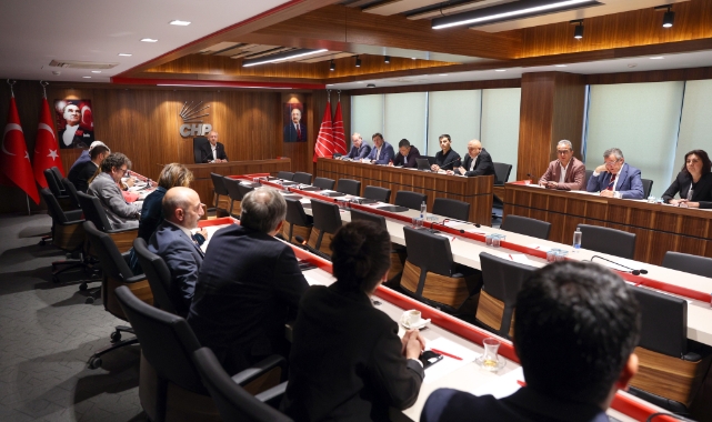 Kılıçdaroğlu başkanlığındaki CHP MYK sona erdi