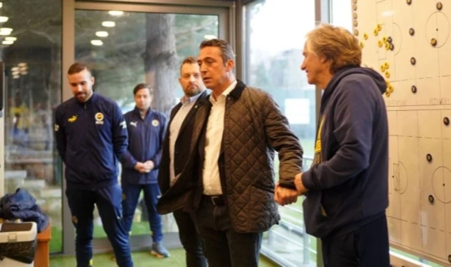 Kritik Ali Koç - Jorge Jesus zirvesi!