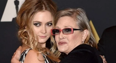 Lourd'dan ölen annesi Carrie Fisher'a duygusal mesaj