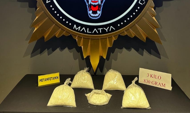 Malatya'da uyuşturucuya 4 tutuklama