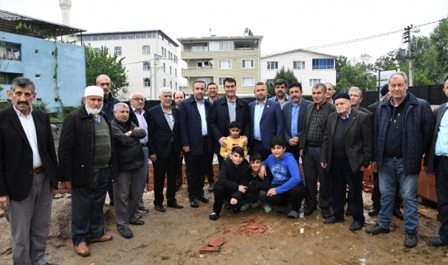 Mehmet Akif Mahallesi’ne örnek hizmet