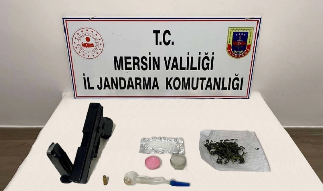 Mersin'de uyuşturucu operasyonu: 4 gözaltı