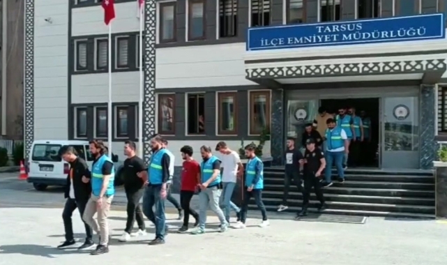 Mersin merkezli dolandırıcılık operasyonu: 22 gözaltı
