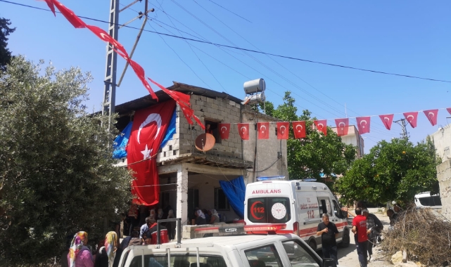 Mersinli şehidin baba evine acı haber ulaştı