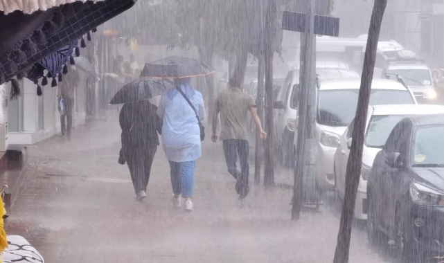 Meteoroloji'den bazı bölgeler için sağanak yağış uyarısı