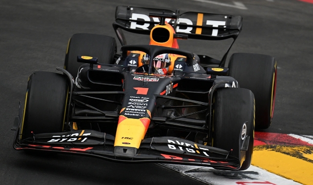 Monako'da kazanan Max Verstappen