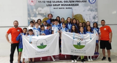Osmangazili kulaçlar Bursa’ya damga vurdu