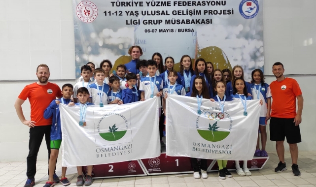 Osmangazili kulaçlar Bursa’ya damga vurdu