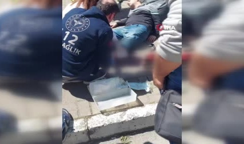 Para çeken adamı önce vurdular sonra gasp ettiler