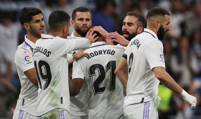 Real Madrid galibiyete 89'da uzandı