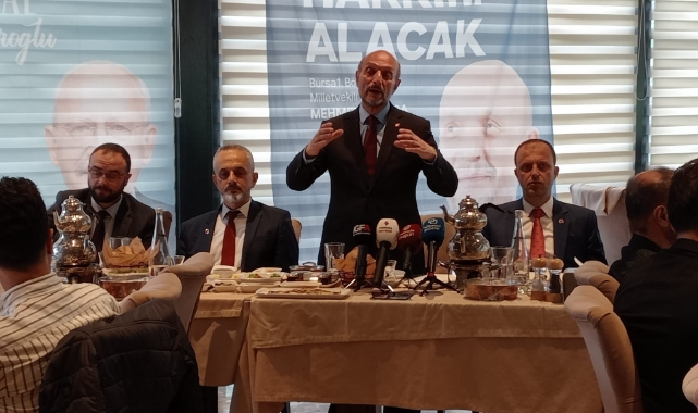 Saadet Partisi Mehmet Atmaca'yı Bursa'ya tanıttı