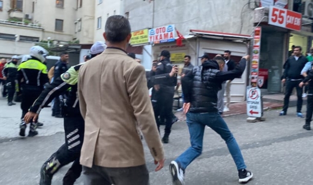 Samsun’da 'yan bakma' kavgası