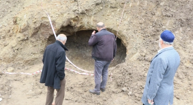 Samsun'daki inşaat kazısında mezar odası keşfedildi