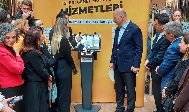 Soylu, nüfusmatik cihazını tanıttı