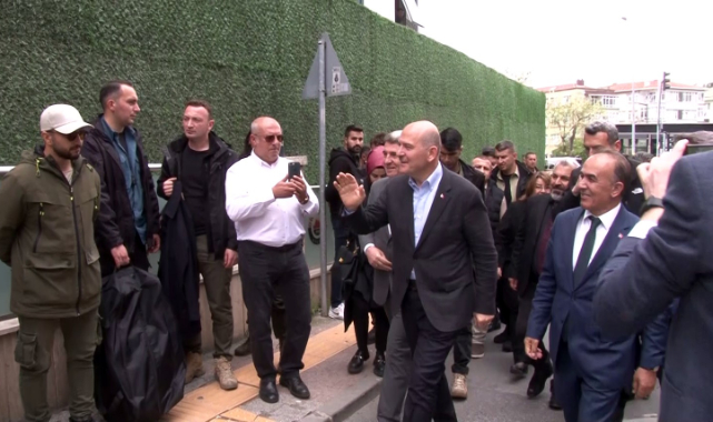 Süleyman Soylu esnaf ve sanatkarlarla bir araya geldi