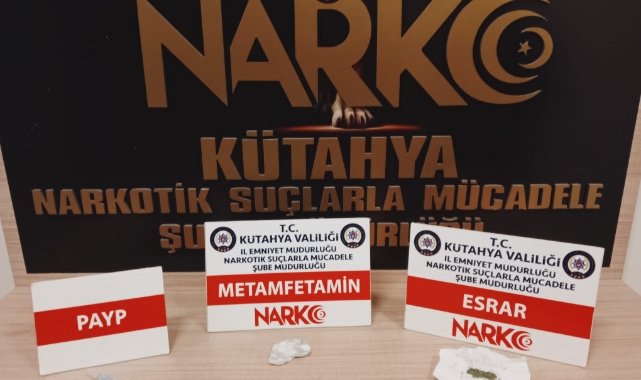 Şüpheli şahsın üzerinde uyuşturucu bulundu