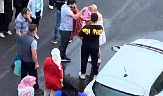 Takıntılı olduğu kadının yüzüne kezzap fırlatan saldırgan tutuklandı