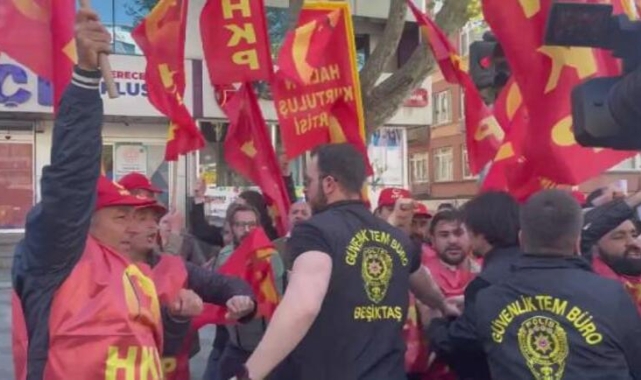 Taksim'e yürümek isteyen iki gruptaki 35 kişi gözaltına alındı