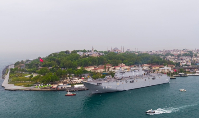 TCG Anadolu yeniden İstanbul'da