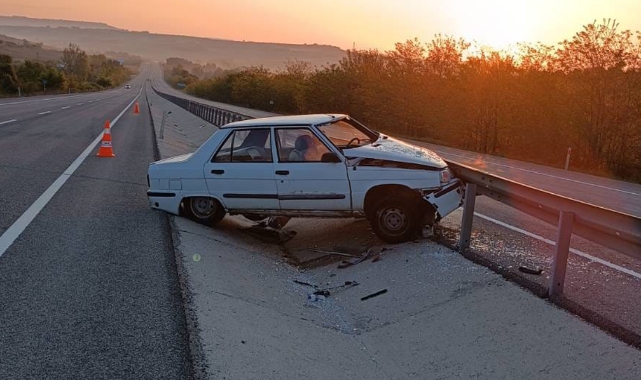 Tekirdağ’da trafik kazası: 4 yaralı