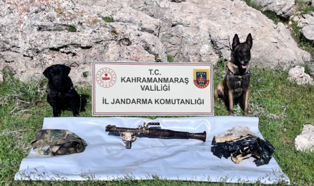 Teröristlere ait RPG 7 roketatar ele geçirildi