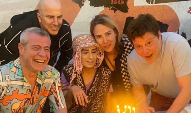Tilbe ile Yüksel, Mirkelam'ın doğum gününde buluştu