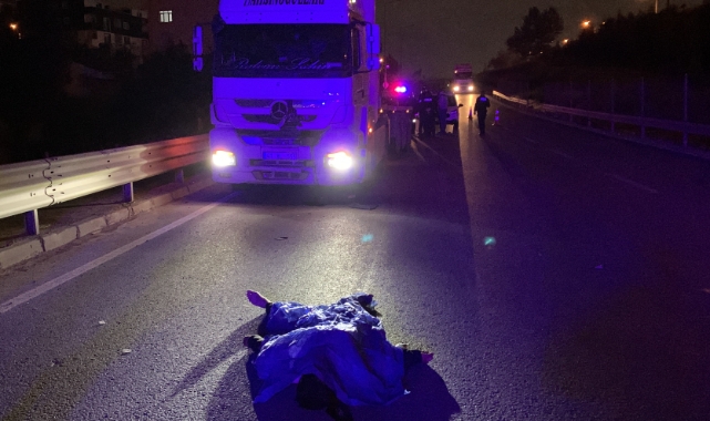 TIR'ın çarptığı yaya hayatını kaybetti