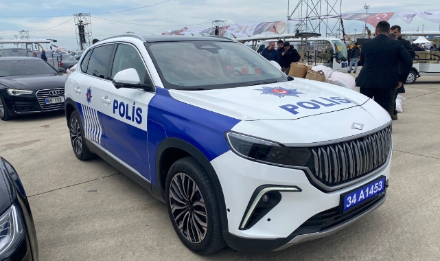 Bir ilk daha! TOGG artık polis aracı
