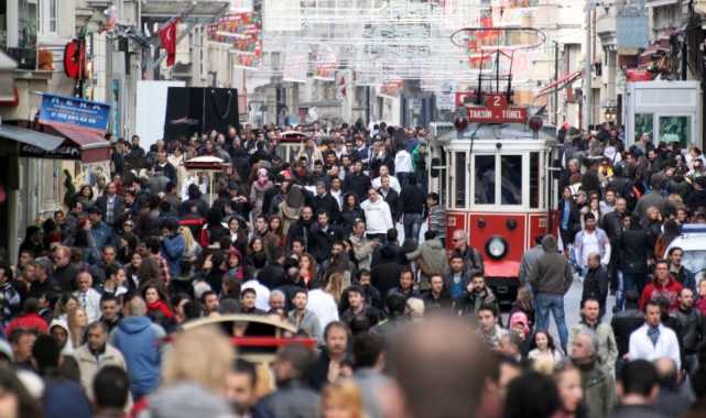 TÜİK, nüfus yoğunluğu verilerini paylaştı