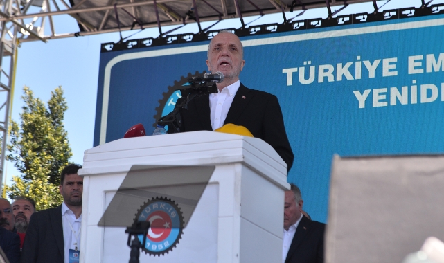 TÜRK-İŞ Genel Başkanı Atalay: "Asgari ücrette vergiyi sabitlemek gerekiyor"