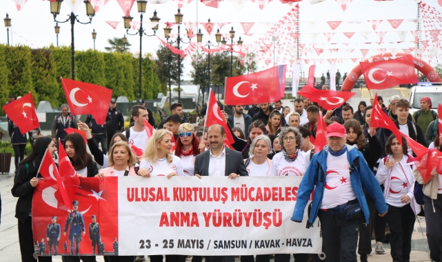 Ulusal Kurtuluş Mücadelesi anma yürüyüşü başladı