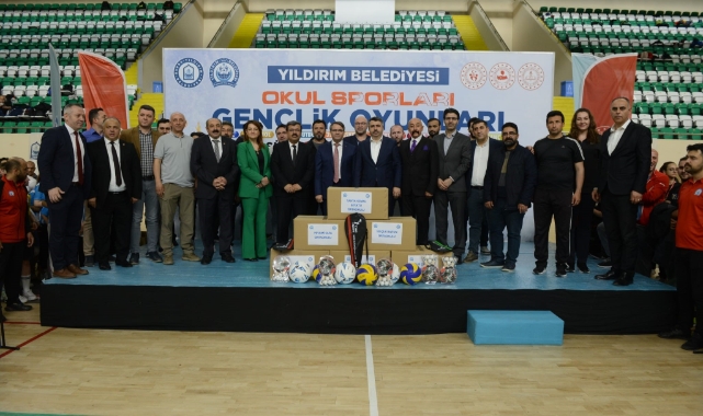 Yıldırım’da Gençlik Oyunları’nda görkemli final