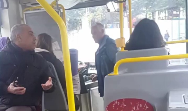 Yolcu ile tartışan İETT şoförü kontak kapattı