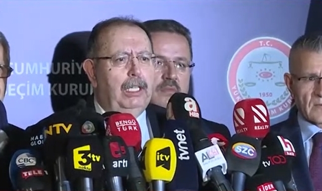 YSK Başkanı Yener: "Verilerin yüzde 50,64'ü girildi"