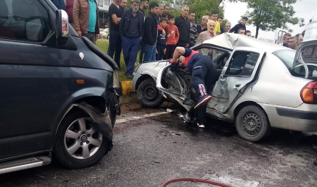 Zonguldak'ta trafik kazası: 1 ölü, 1 yaralı