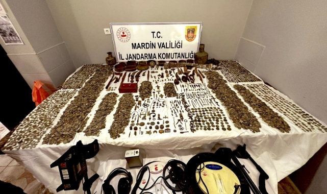 22 bin 265 adet tarihi eserle yakalanan şüpheli tutuklandı