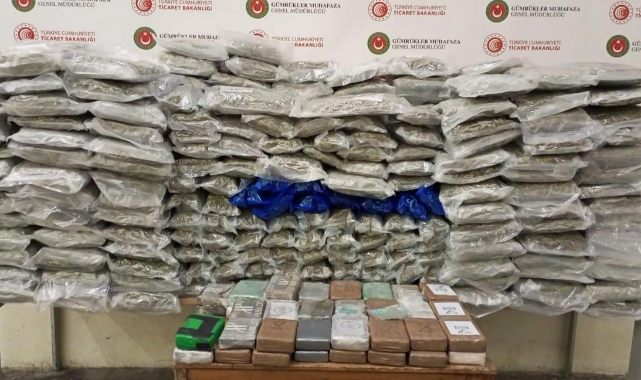 462 kilo uyuşturucu ele geçirildi! 57 şüpheli gözaltına alındı