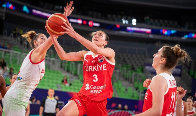 A Milli Kadın Basketbol Takımı gruptaki ilk galibiyetini aldı