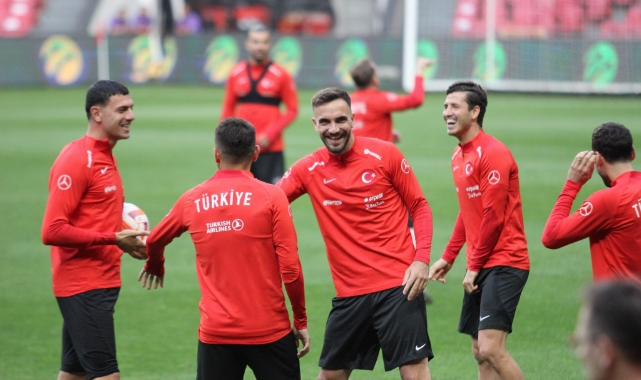 A Milli Takım, Galler maçı hazırlıklarını tamamlandı