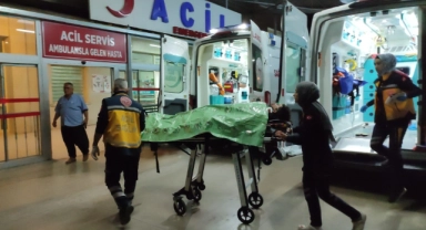 Adana'da kontrolden çıkan otomobil şarampole devrildi